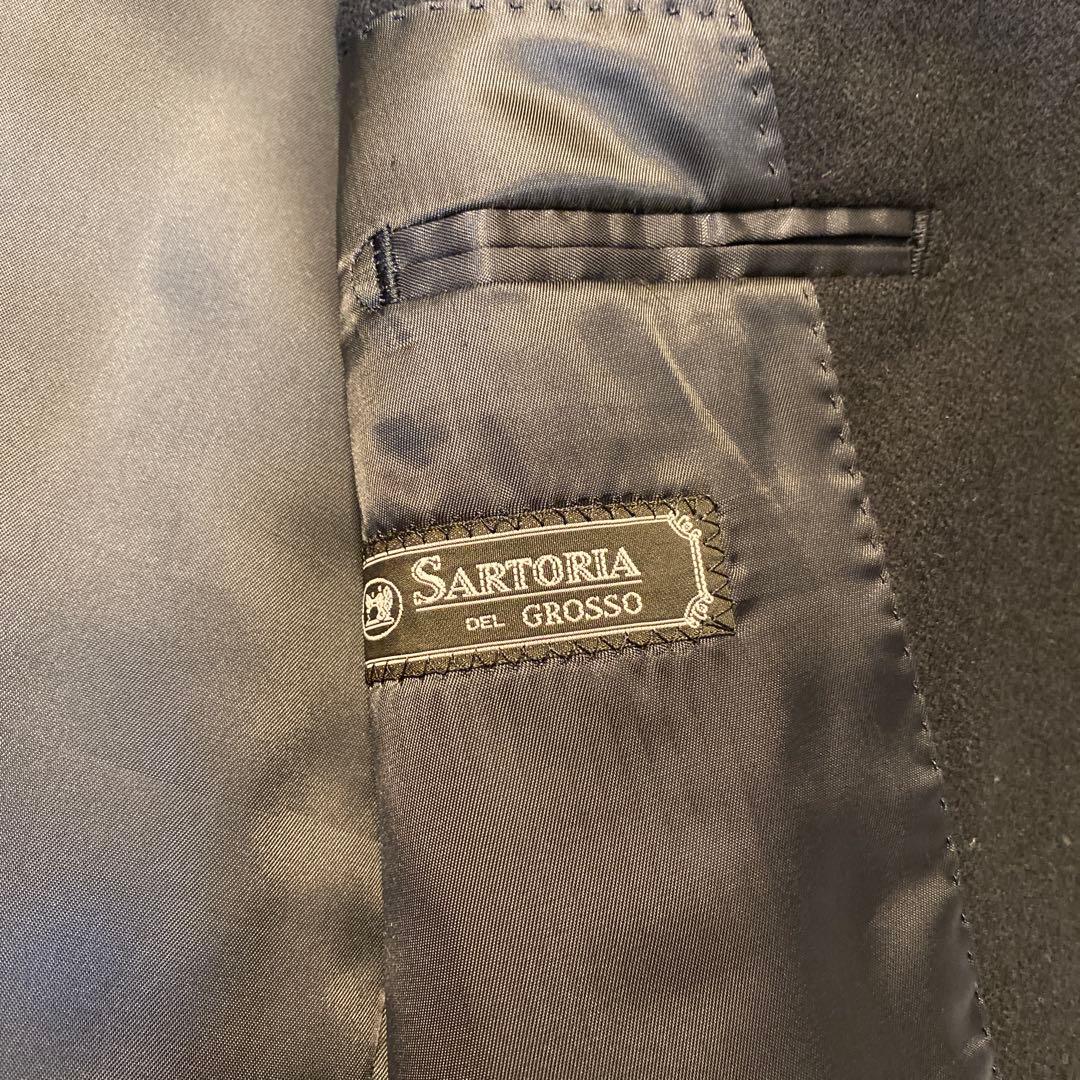 Loro Piana cashmere Silk ブラックテーラードジャケット