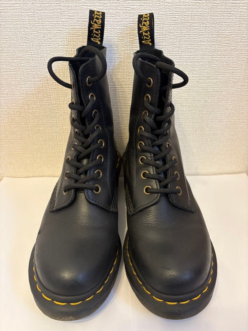 Dr.Martens ドクターマーチン 8ホールヒールブーツ UK4ブラック