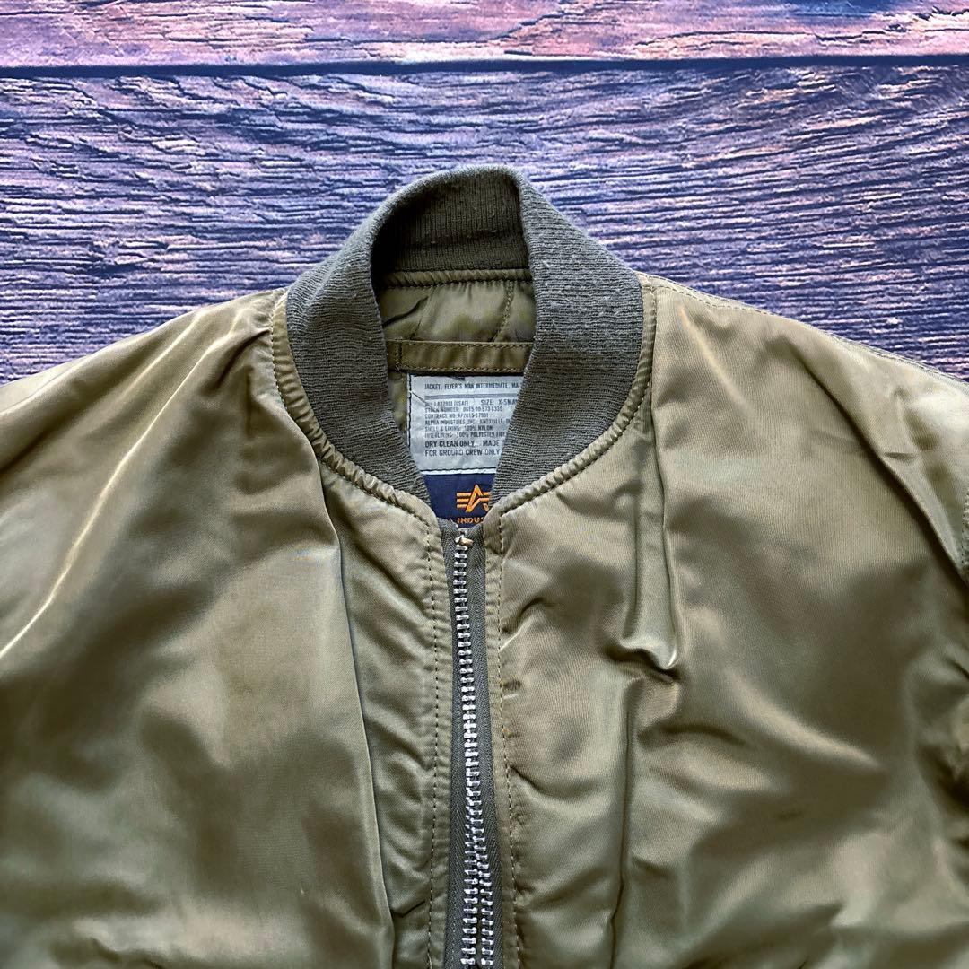 ジャケット・アウター ALPHA / MA-1 USA grand crew jacket