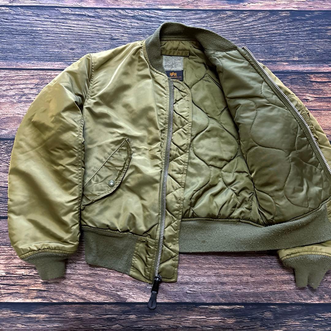 ジャケット・アウター ALPHA / MA-1 USA grand crew jacket