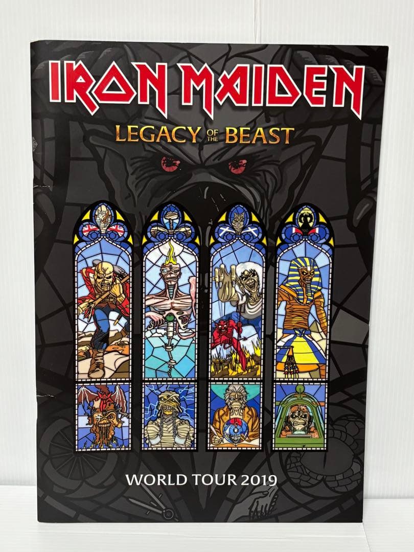 Iron Maiden アイアンメイデン 戦術ボックス+LP+ツアーパンフレット
