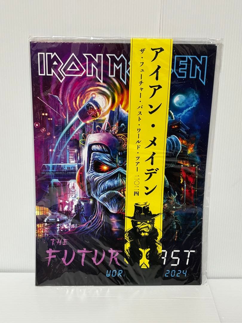 Iron Maiden アイアンメイデン 戦術ボックス+LP+ツアーパンフレット