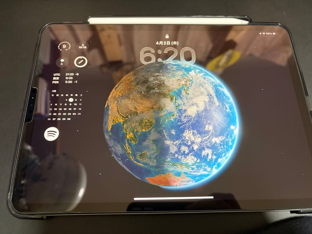iPadPro 11インチ 第二世代スペースグレー Apple Pencil付き