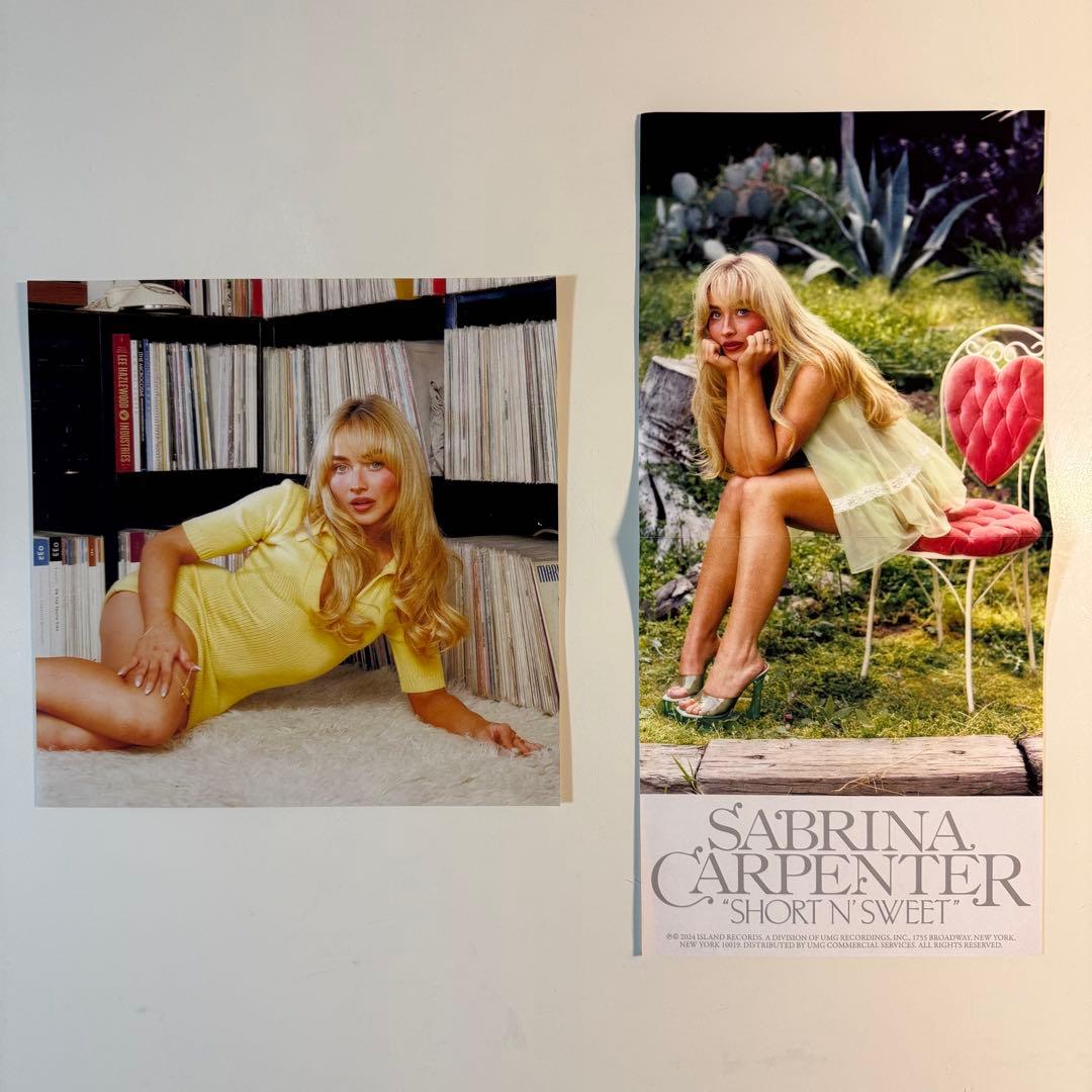 Sabrina Carpenter Short n' Sweet ピンクレコード