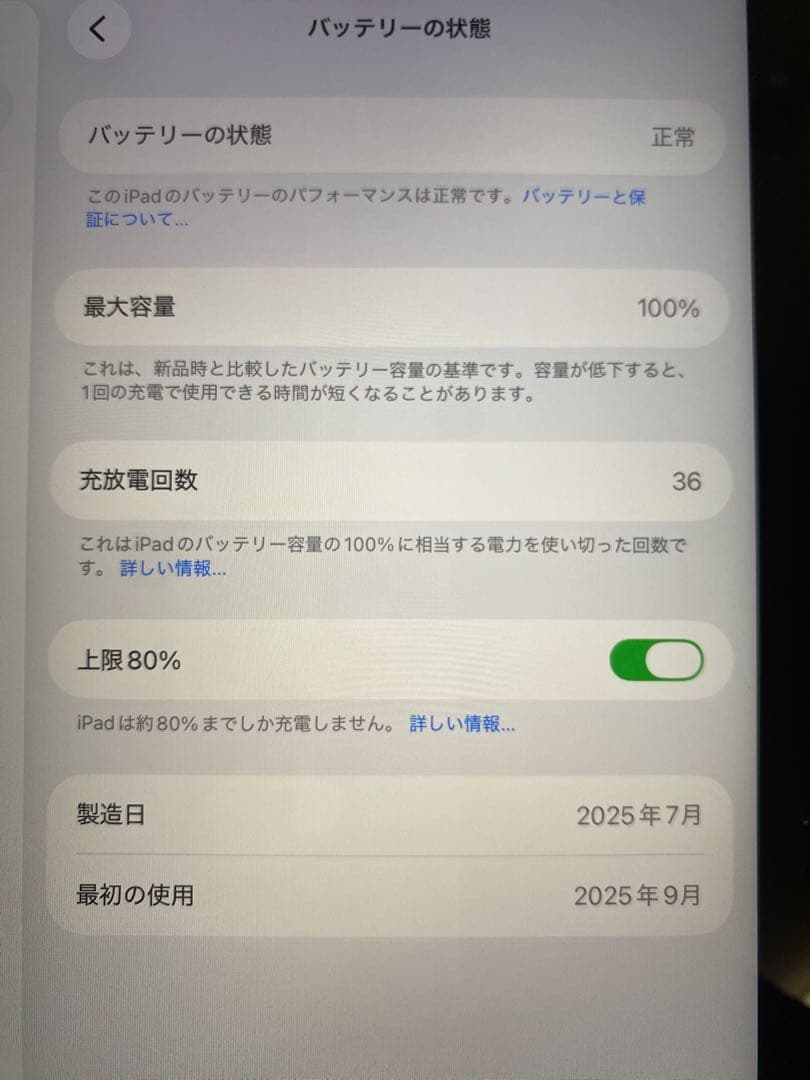 【美品】iPad 第11世代 11インチ 256GB シルバー Wi-Fi