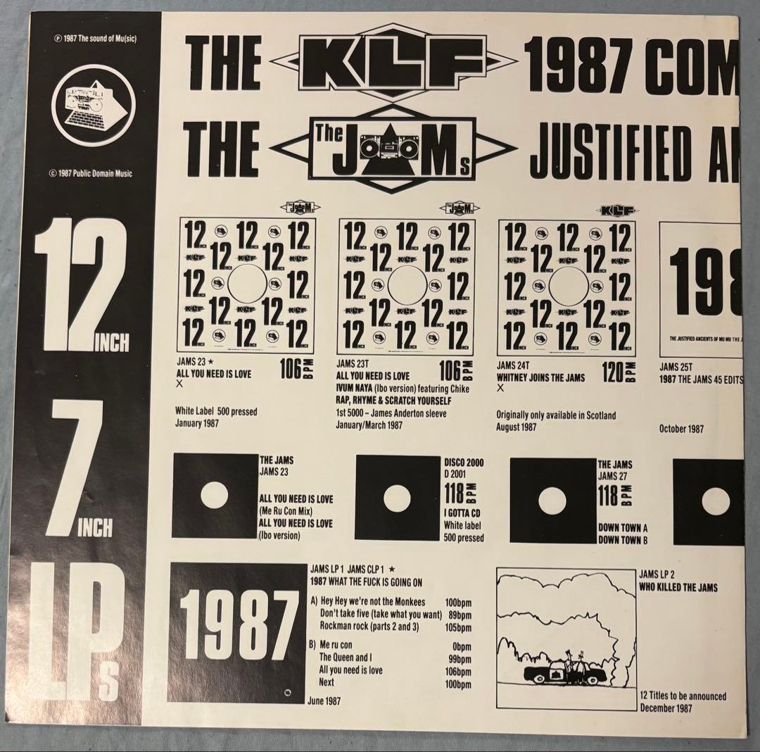 洋楽 KLF The Justified Ancients Of Mu Mu JAMS