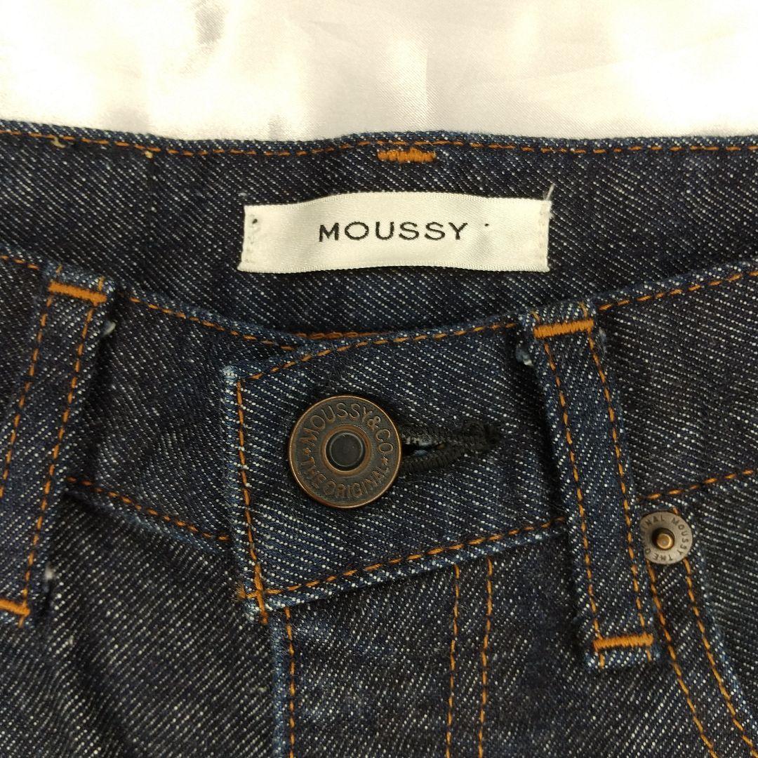 美品★MOUSSY マウジー　MVS FLARE フレアデニム　デニムパンツ