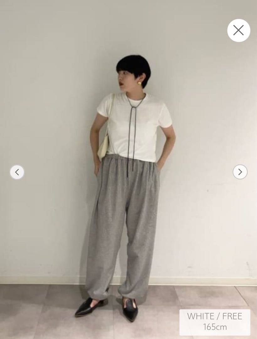 6 ROKU ロク ネック コード Tシャツ