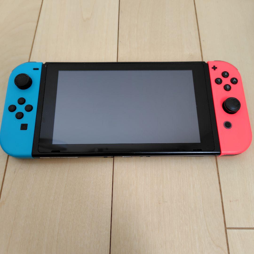 Nintendo Switch ネオンブルー/ネオンレッド 本体　付属品、箱付き