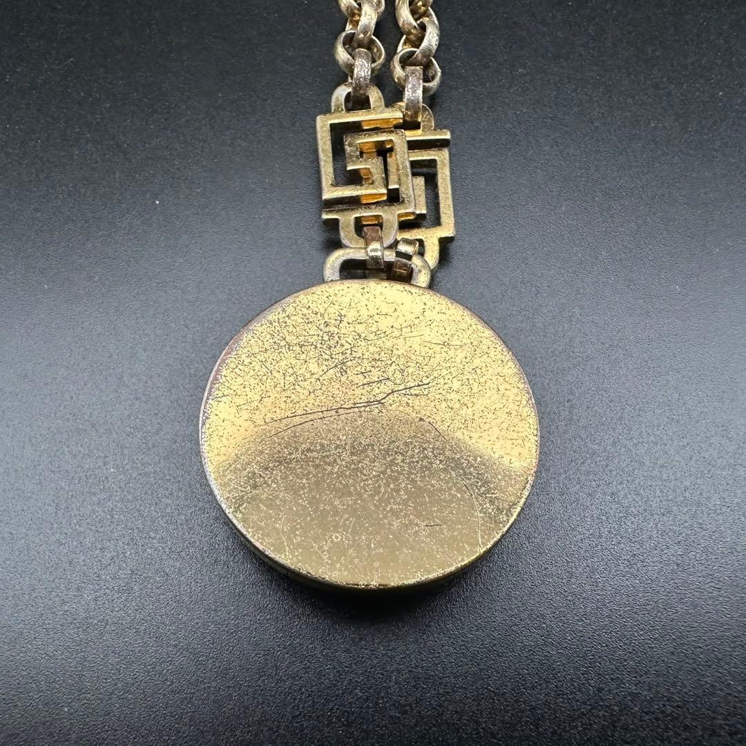 美品✨　VERSACE　ヴェルサーチ　ネックレス　メデューサ　グレカ　1808