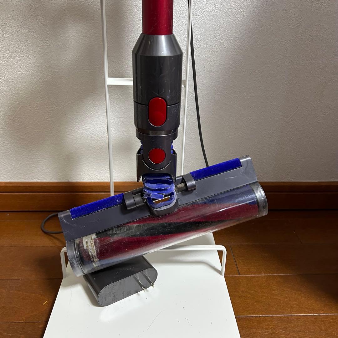 Dyson V8 Slim fluffy+ スタンド付き ダイソンSV10SLM