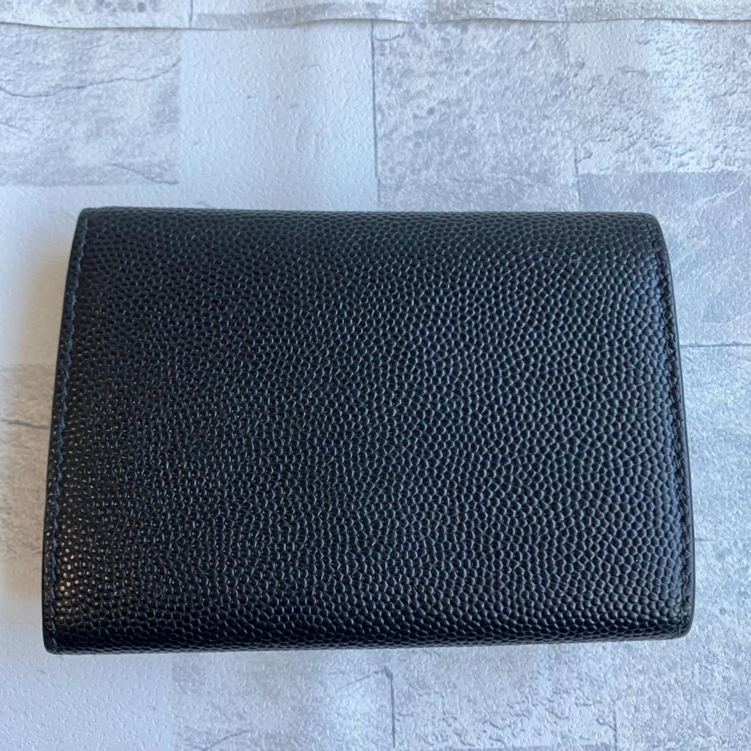 SAINT LAURENT サンローラン キーケース レザー ブラック YSL