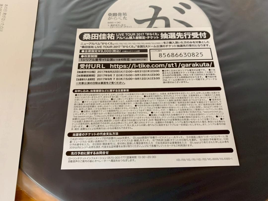 桑田佳祐 がらくた サザンオールスターズ　(アナログ盤)
