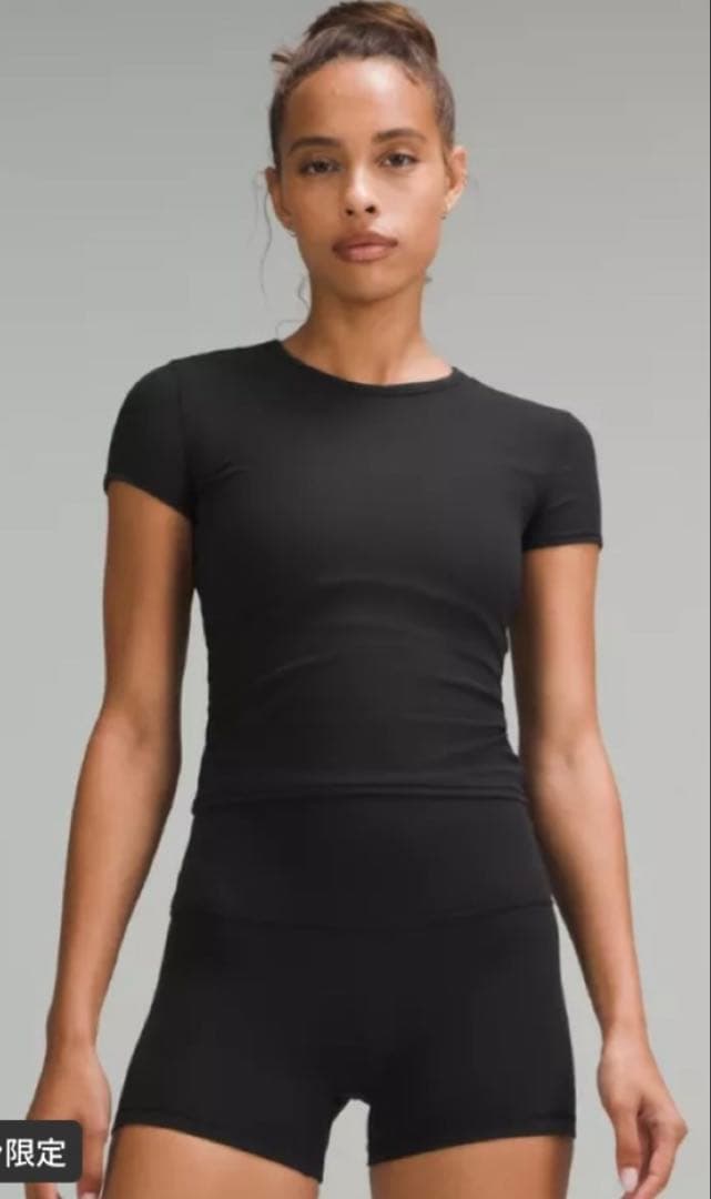 lululemon All It Takes バックツイスト リブ半袖シャツ 6