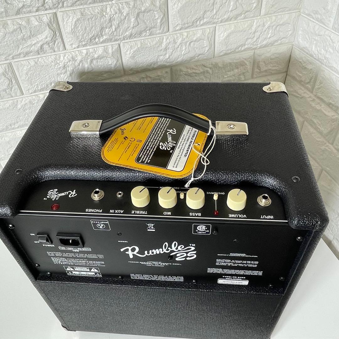 【1ヶ月保証付き】Fender Rumble 25 ベース用アンプ