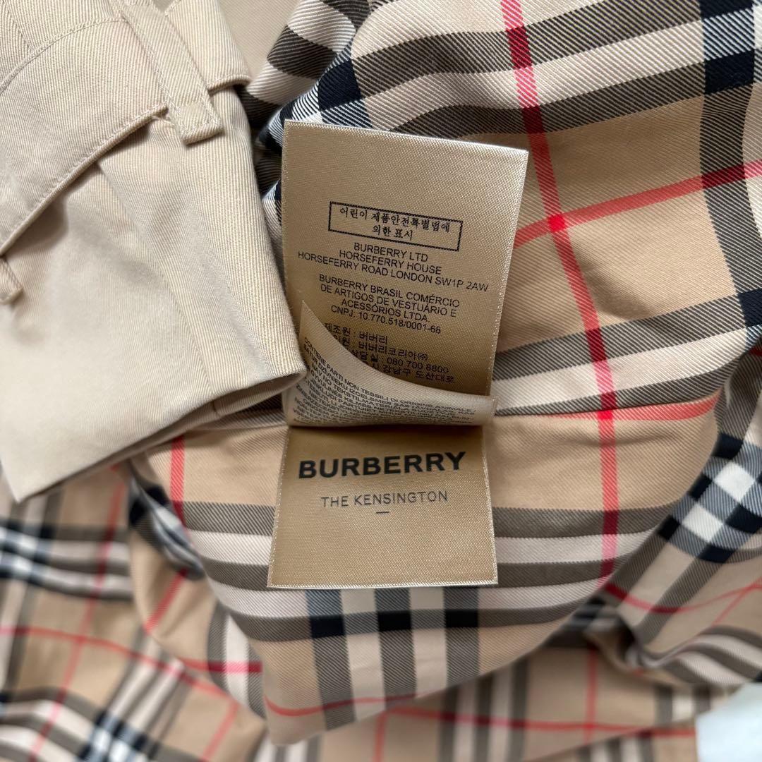 現行・極美　BURBERRY THE KENSINGTON トレンチコート　36