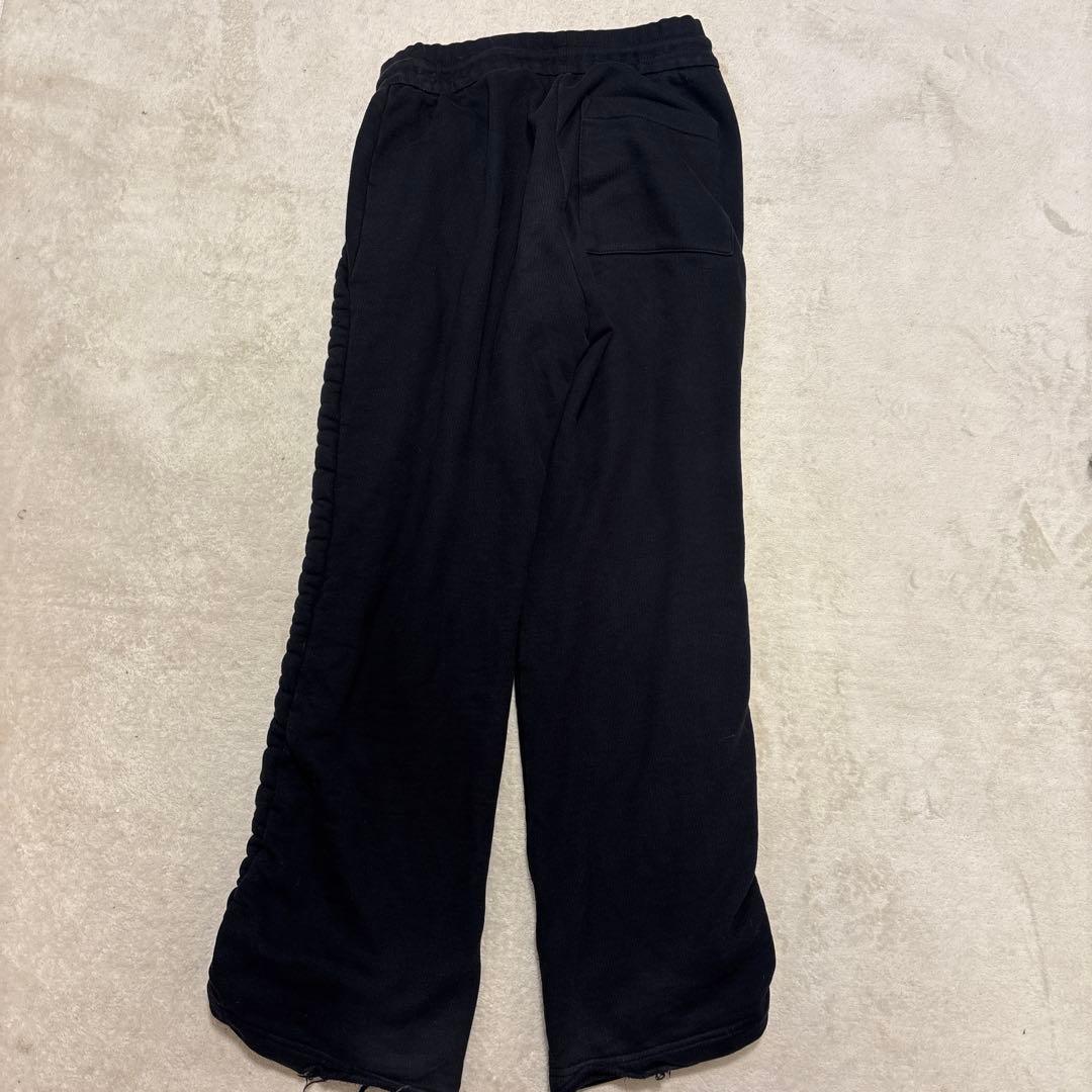 パンツ DRIES VAN NOTEN PADDED SWEAT PANTS BLACK