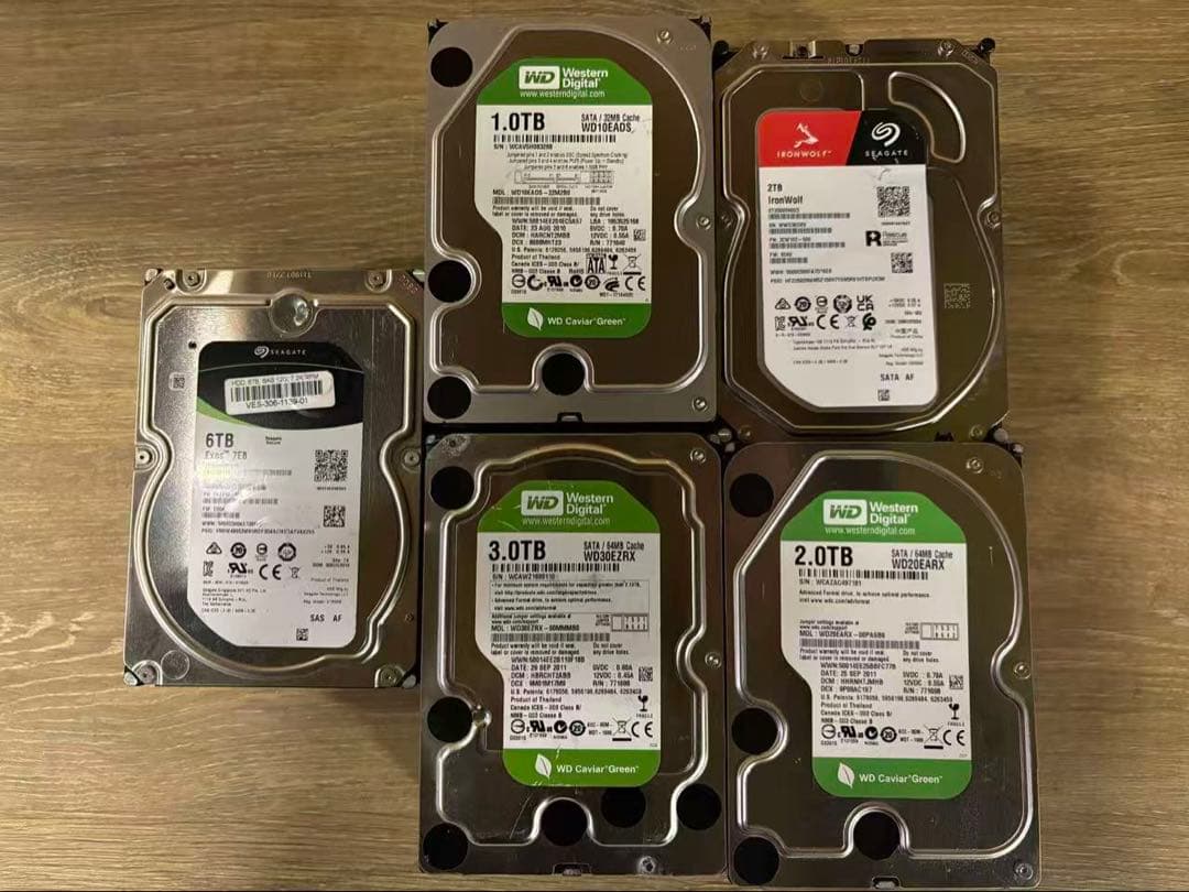 ら*ら様 ディスクトップ 3.5インチ内蔵ハードディスクSATA WD接続 まと