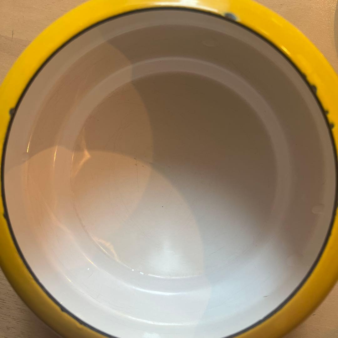 DANSK デザイン片手鍋 黄色