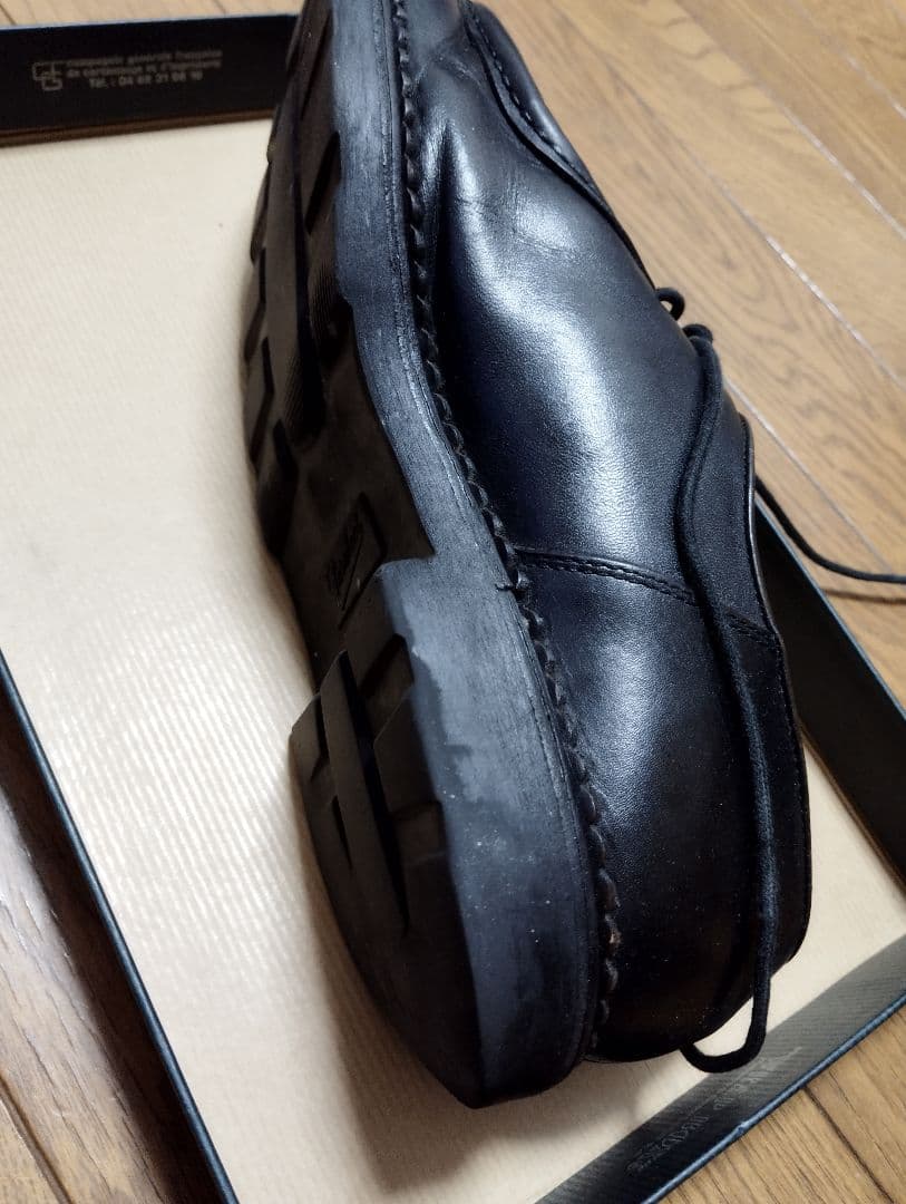 ■Paraboot■ パラブーツ　ミカエル　黒　箱付き