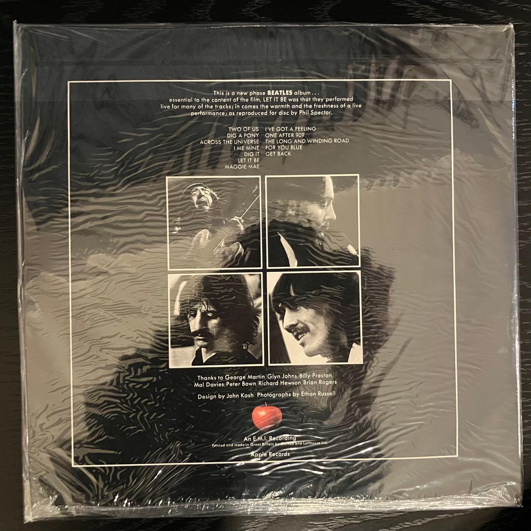 【新品未開封】LET IT BE ビートルズ LP レコード　UK オリジナル