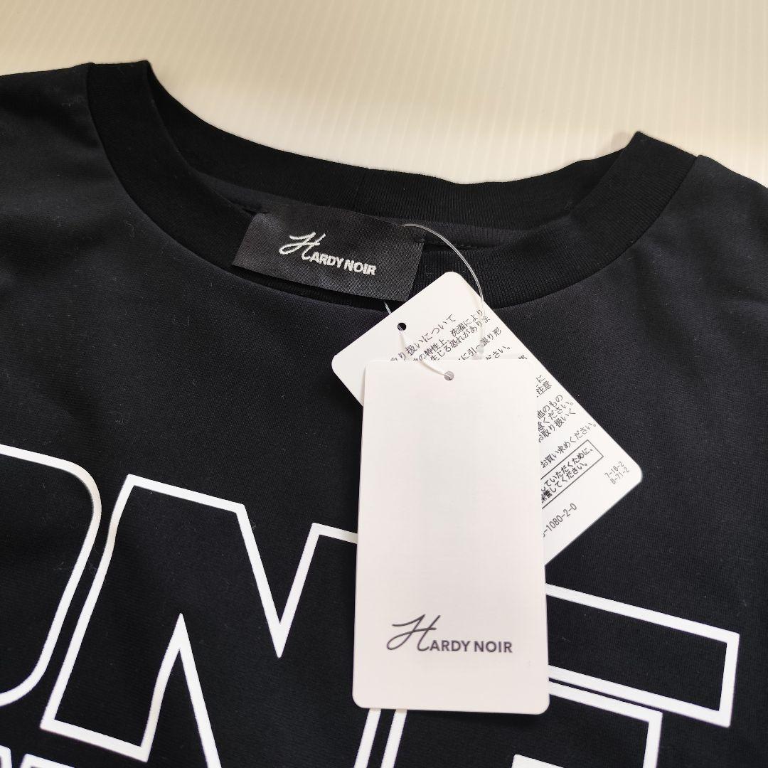 新品未使用 HARDY NOIR アルディーノアール ロゴTシャツ 金子綾