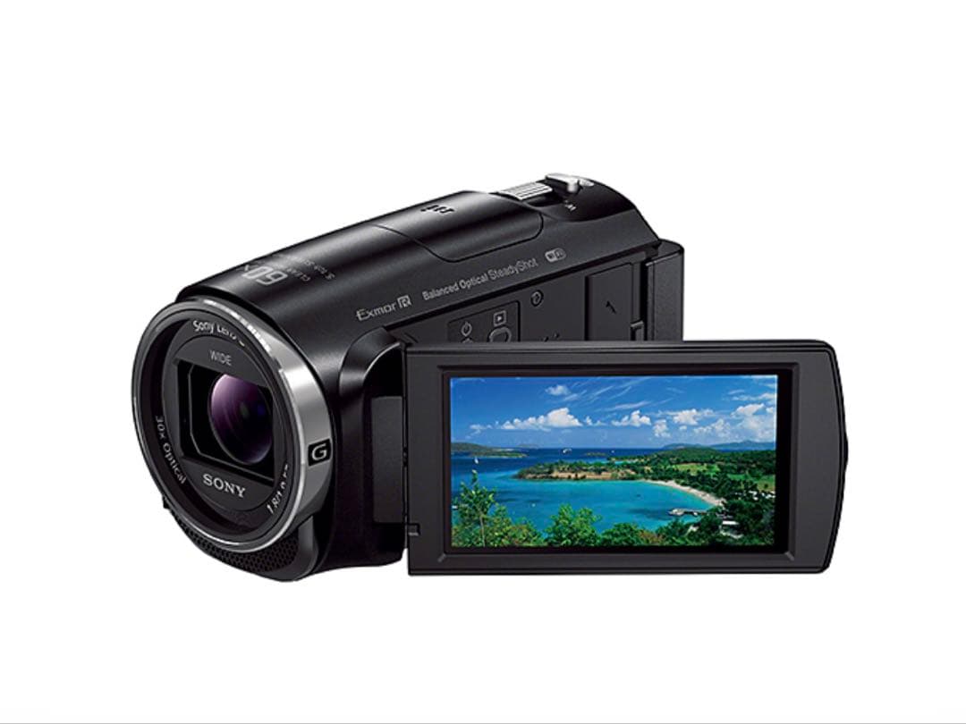 動作確認済 SONY ビデオカメラ HDR-CX670 ブラック 黒