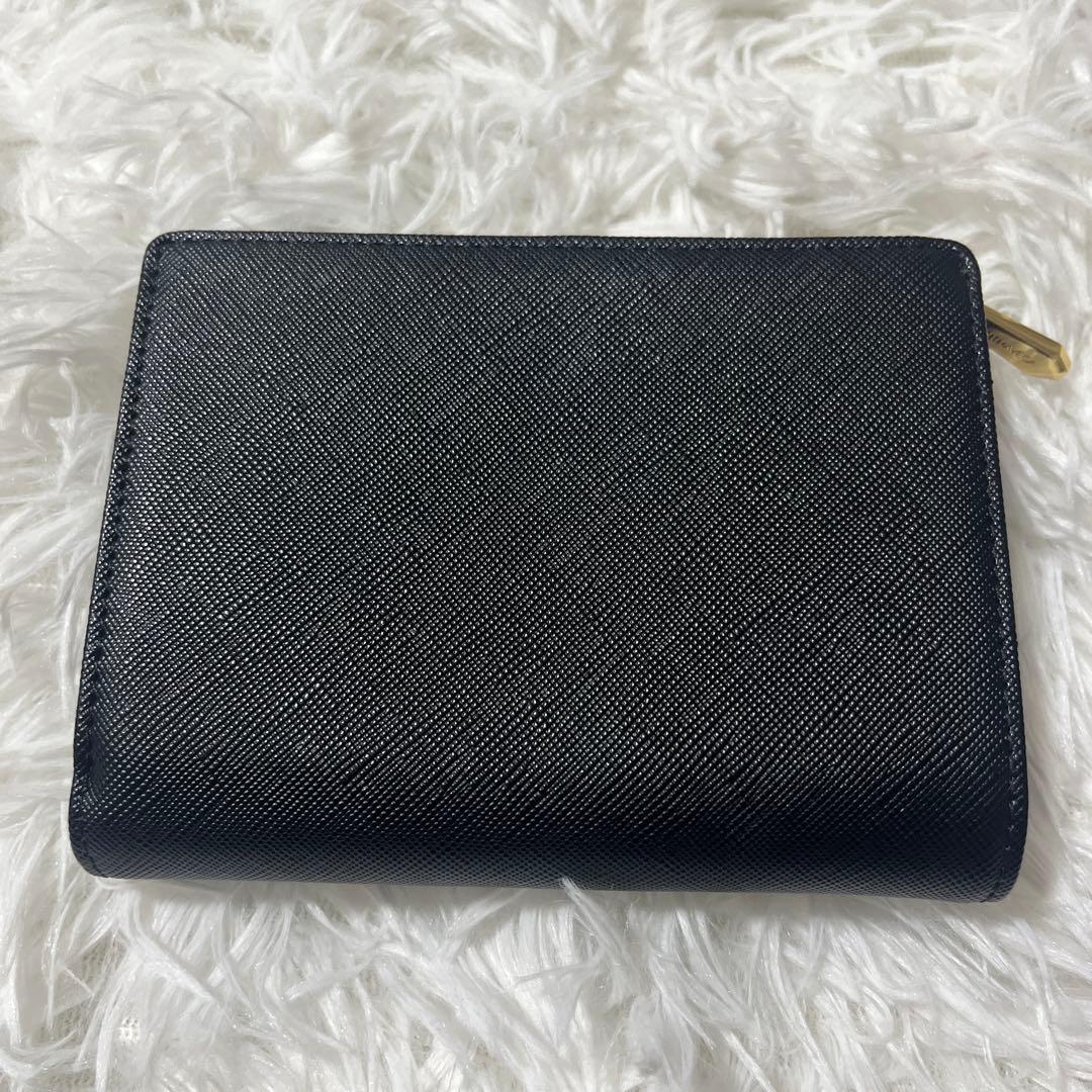 SAMANTHAVEGA ブラック二つ折り財布