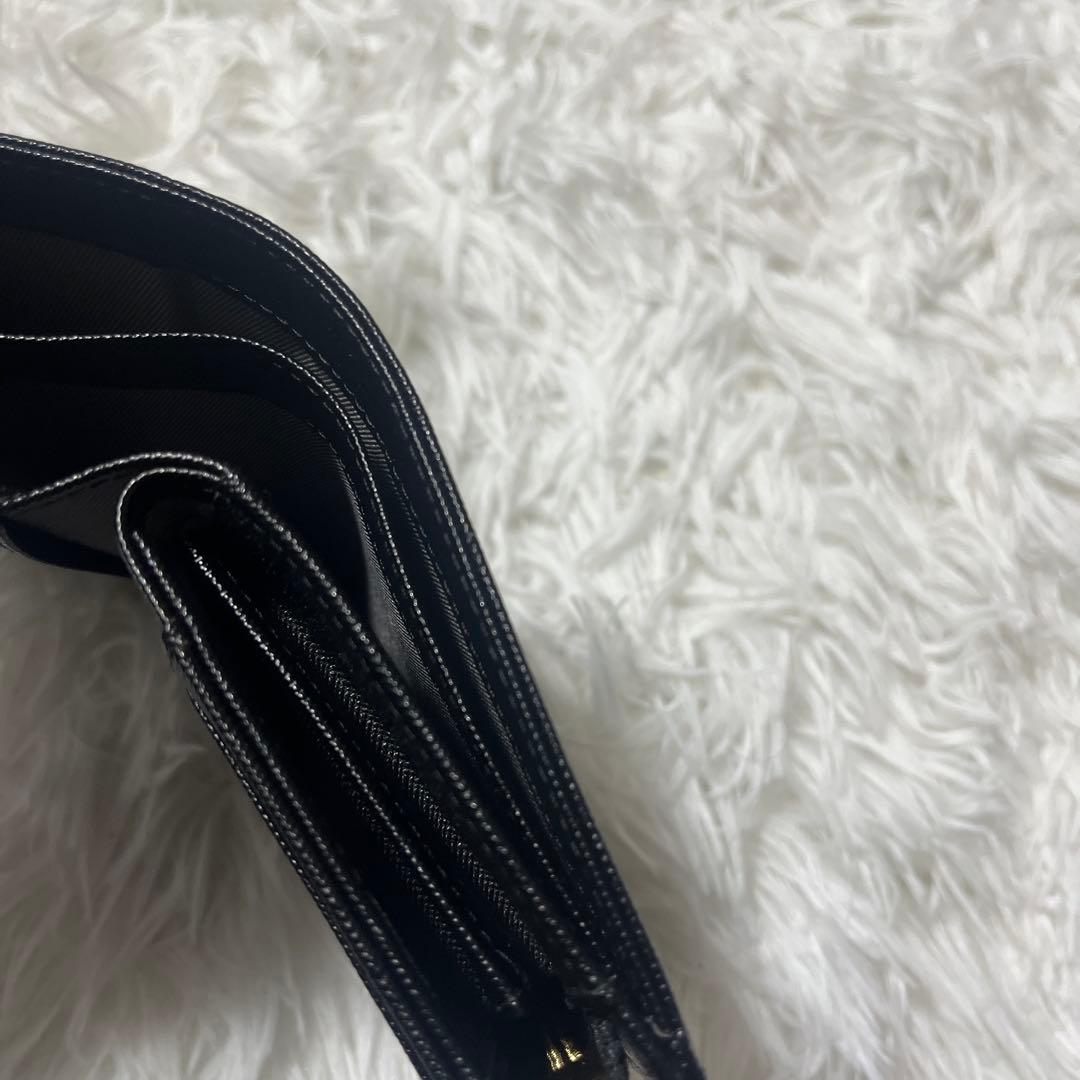 SAMANTHAVEGA ブラック二つ折り財布