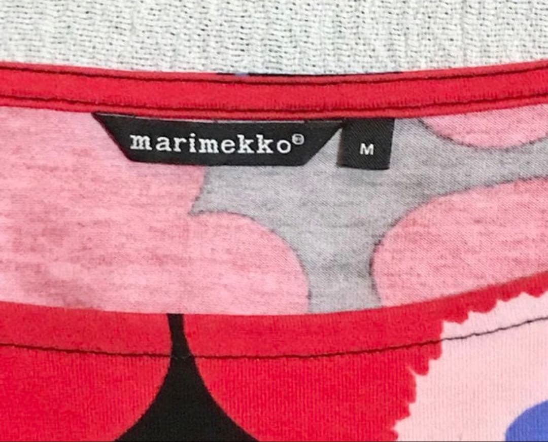 マリメッコ ウニッコ ワンピース レッド