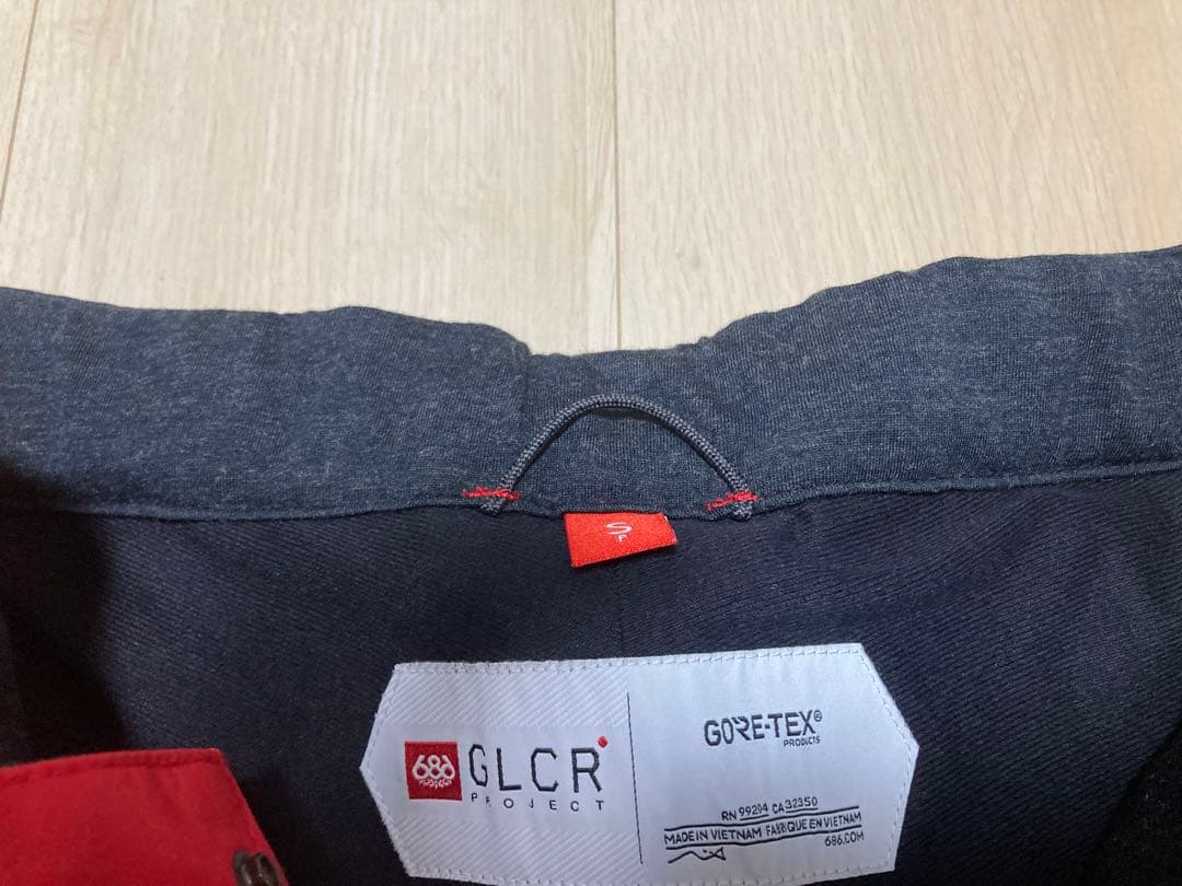 686 GORE-TEX GT スノーボードパンツ　Sサイズ　レッド