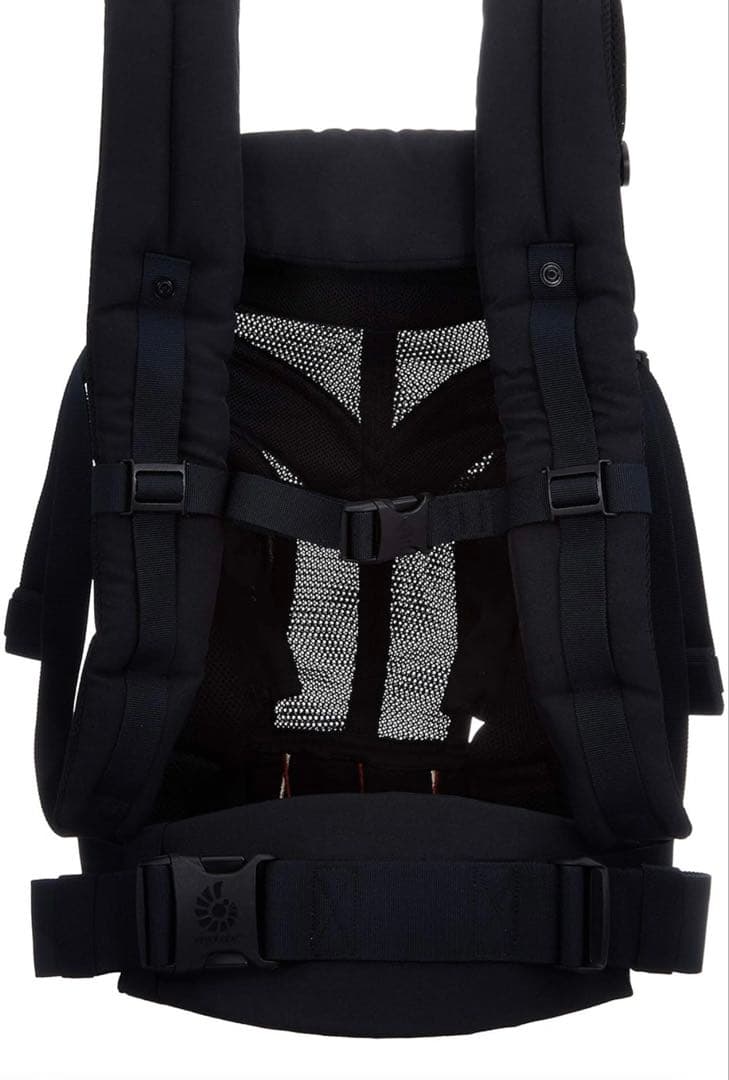 【美品】エルゴベビー　ergobaby ブラック 抱っこひも メッシュ