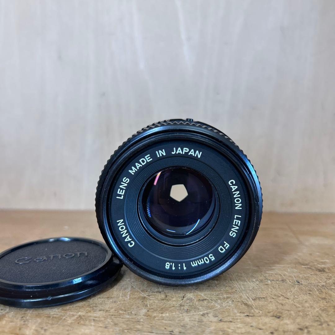 Canon AV-1 +FD 50 f1.8 鳴きなし完動極美品