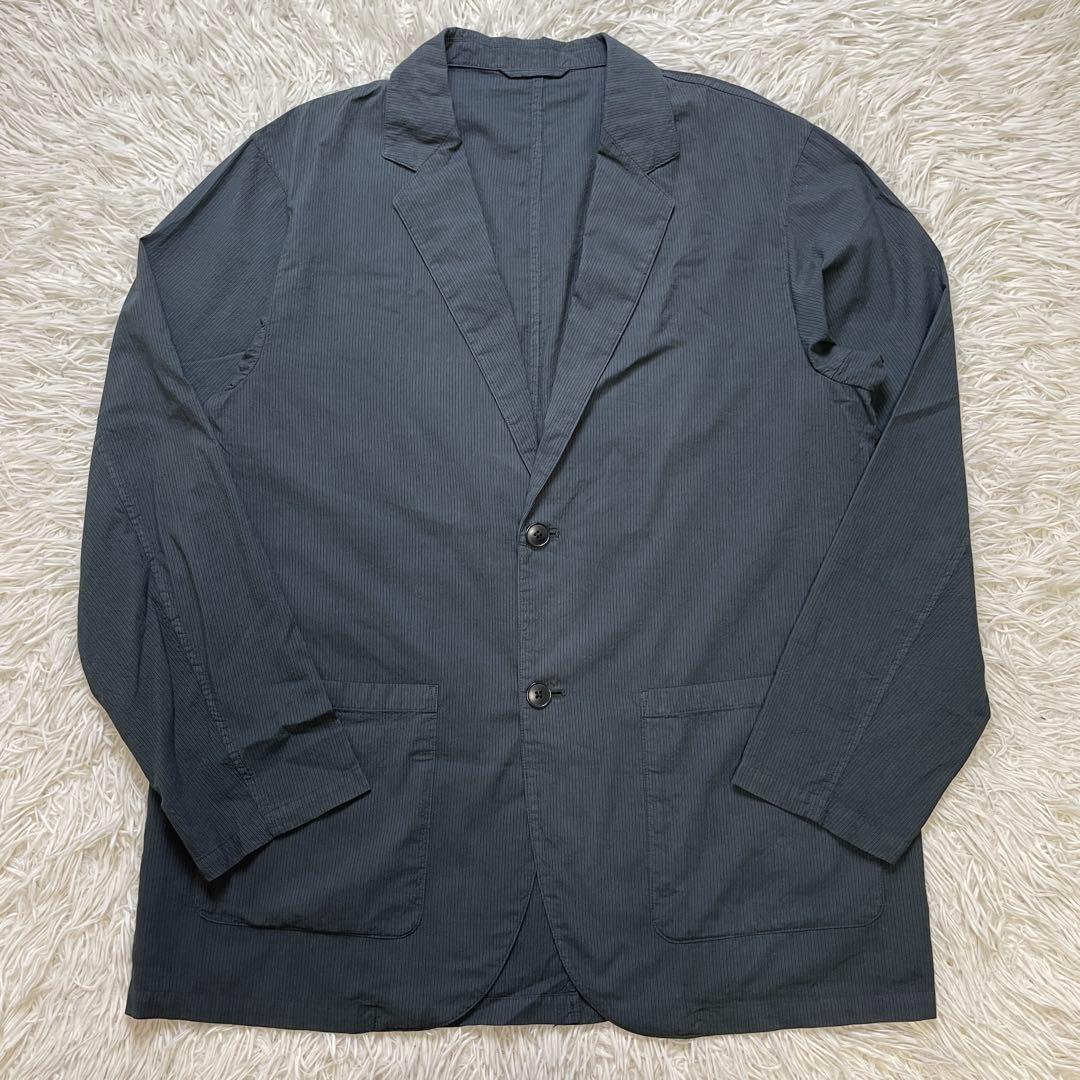 希少 XL steven alan テーラードジャケット グレー系 洗濯可能