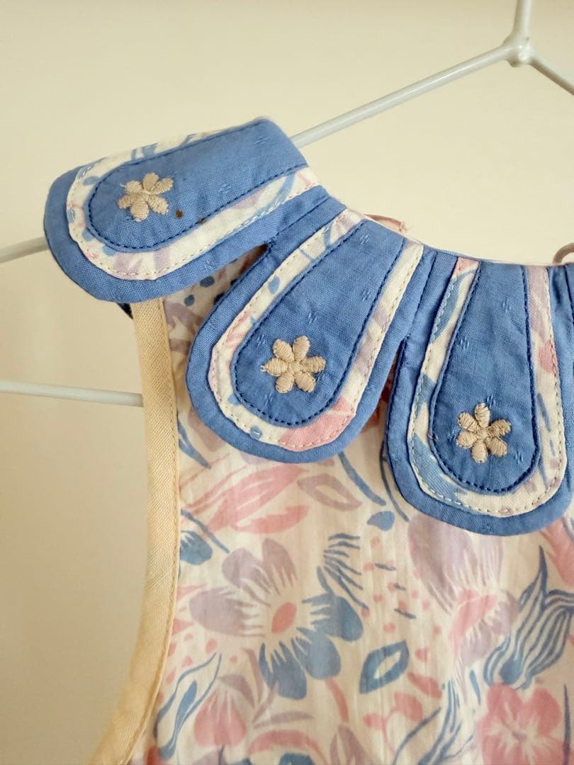 ぽ*ろ様 Apolina Flora Dress-50'sFloral 2-3y
