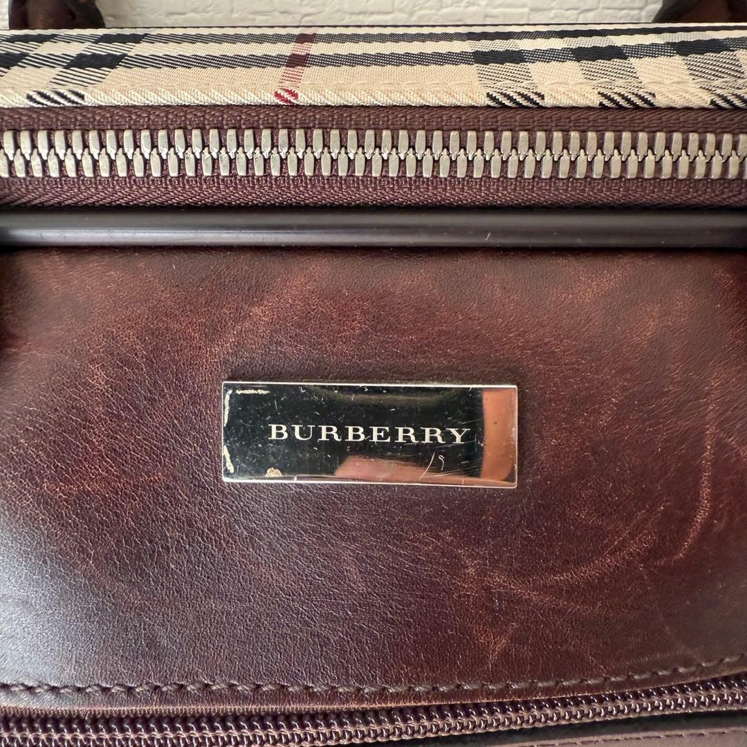 BURBERRY バーバリー ノバチェック ビジネス　旅行　トラベルバッグ
