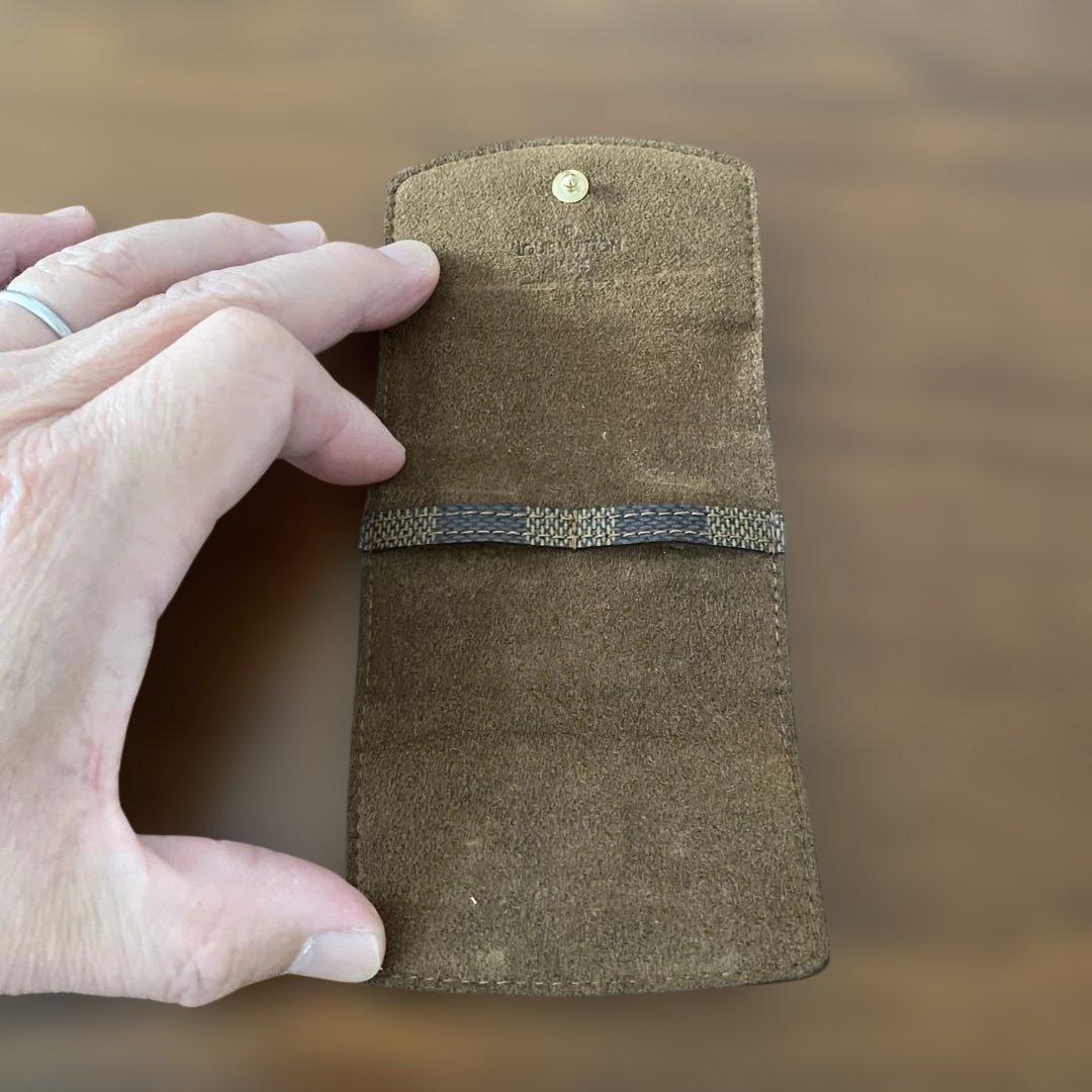LOUIS VUITTON ルイ・ヴィトン チェッカーパターン カフリンクス