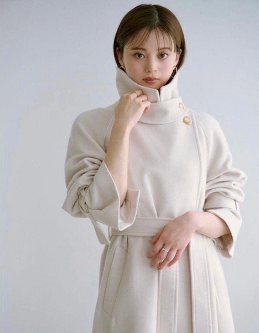 スナイデル ウール カシミヤ ロングコート