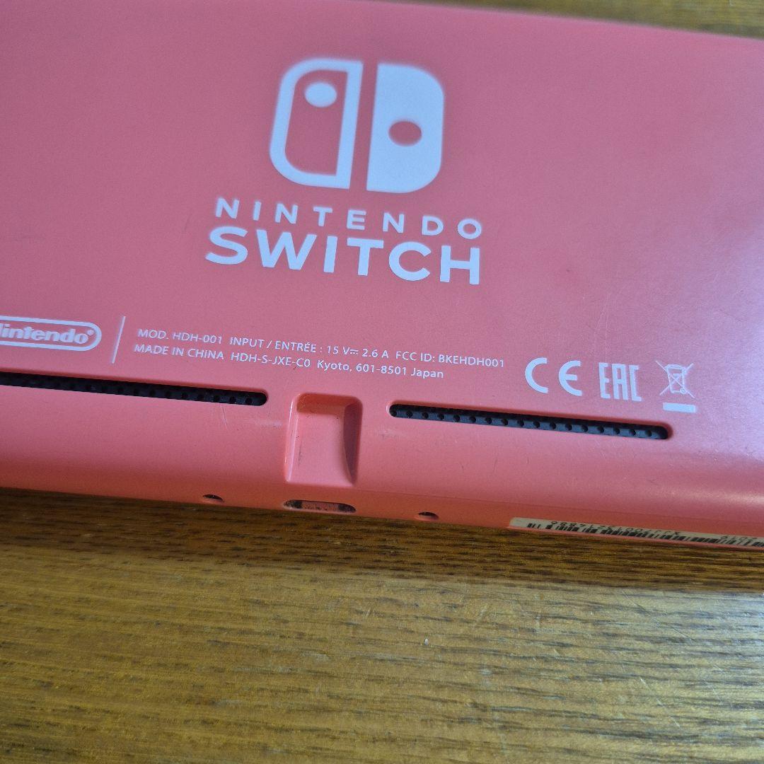 Nintendo switch lite ピンク　ジャンク　2762NH