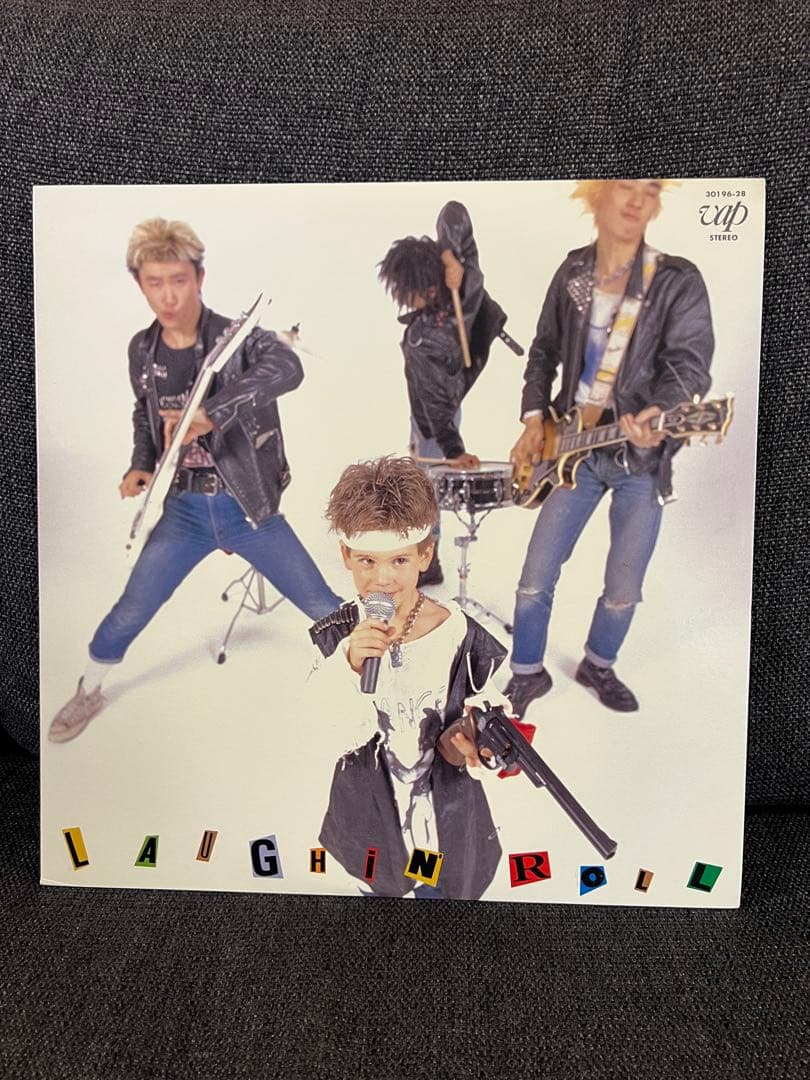 1986年 ラフィンノーズ LAUGHIN’ ROLL 美盤 LP VAP盤