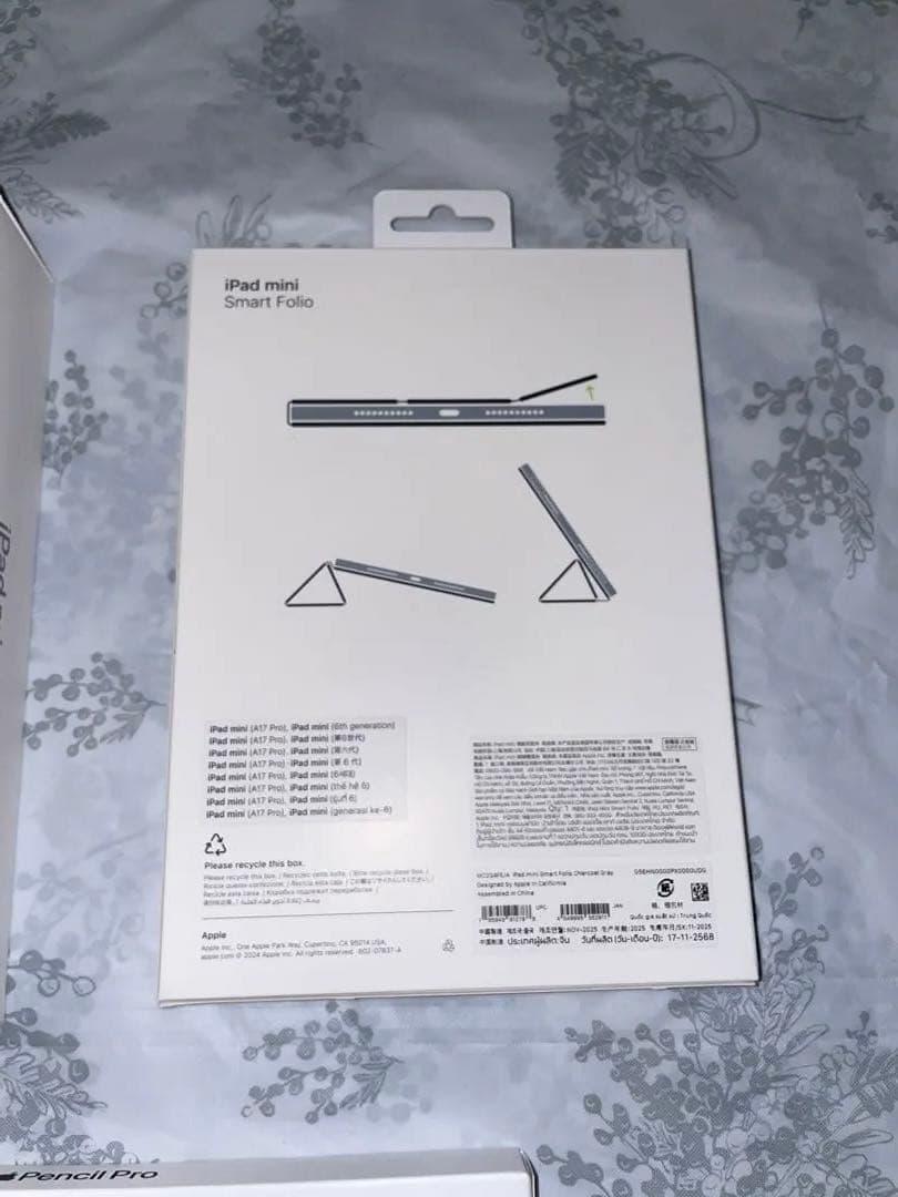 新品⭐︎iPad mini 第7世代 256GB PencilPro& Folio
