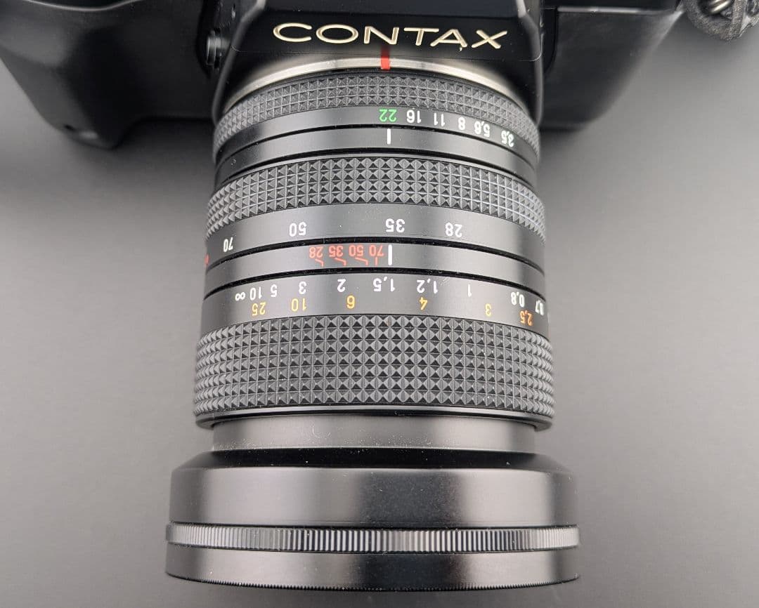 CONTAX Aria 一眼レフカメラ&レンズ２種付