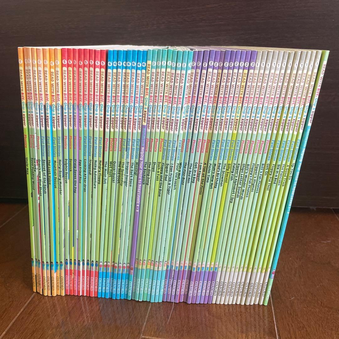 Oxford Read With Biff,Chip＆Kipper 絵本58冊