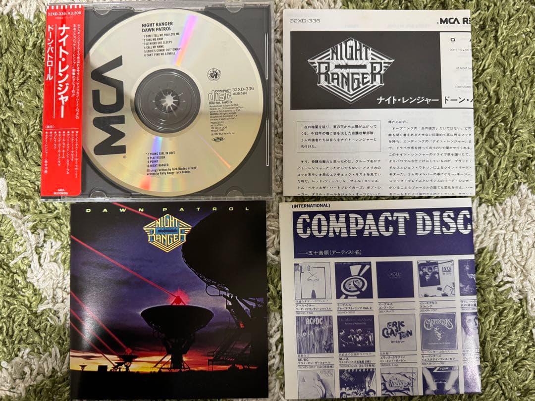 NIGHT RANGER/DAWN PATROL シール帯！ナイト・レンジャー