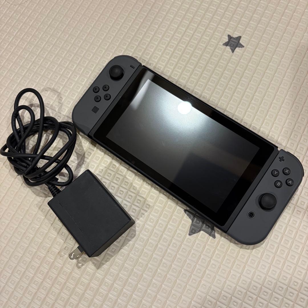 【最終値下げ中⚠️】Nintendo Switch グレー　付属品全て有り