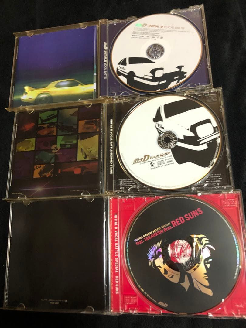 頭文字D ボーカルバトル CDセット　ヴォーカルバトル