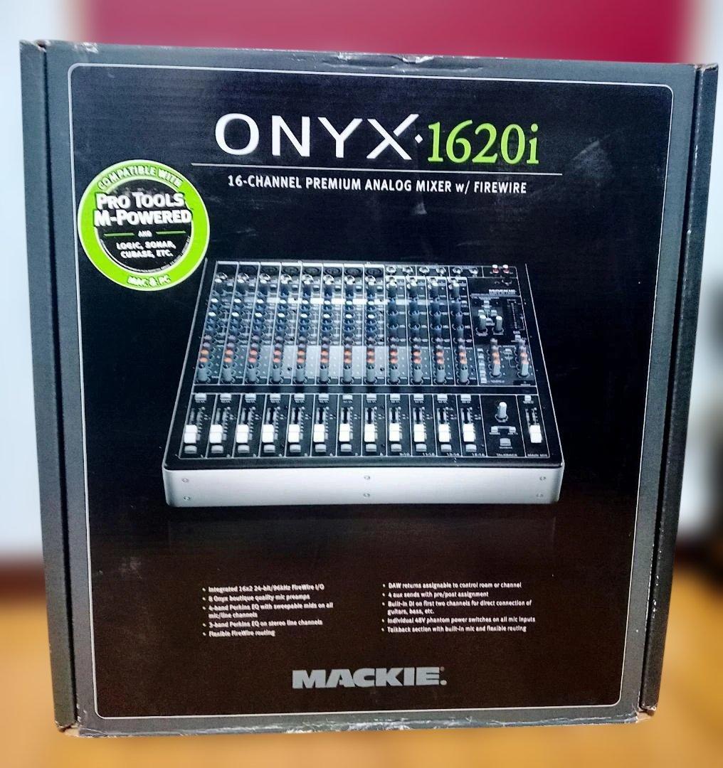 MACKIE 16チャンネル・プレミアム・アナログミキサー ONYX1620i