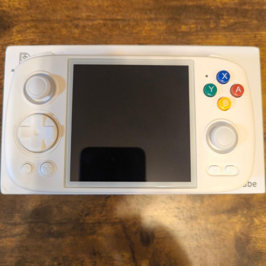 ANBERNIC RG Cube ベージュホワイト　（SDカードおまけ付き）