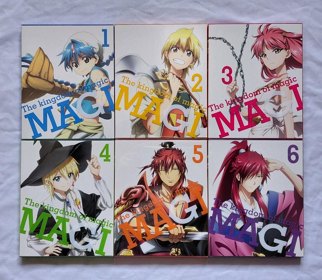 The labyrinth of magic magi マギ　DVD　1期　2期