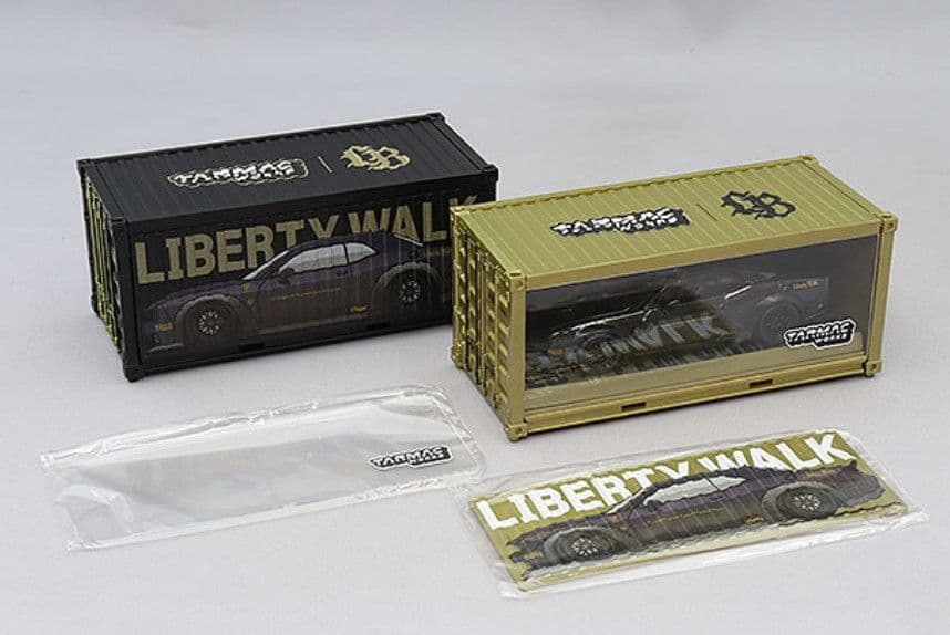 ターマック ワークス LB-WORKS ダッジ チャレンジャー コンテナ2個付き
